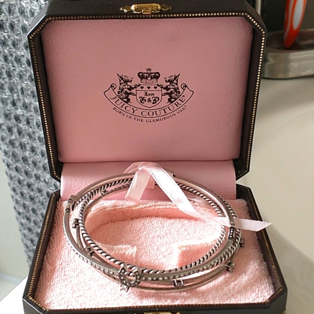 Juicy Couture Bangle bracelet set